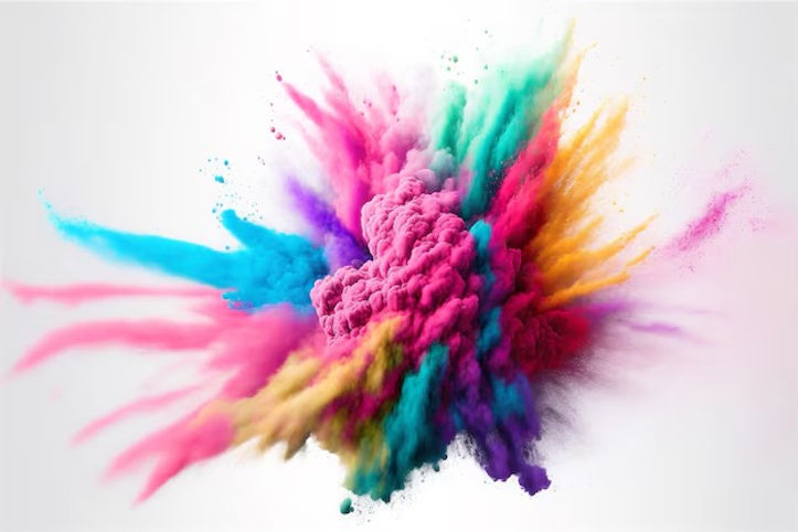 Explosión de emociones en colores